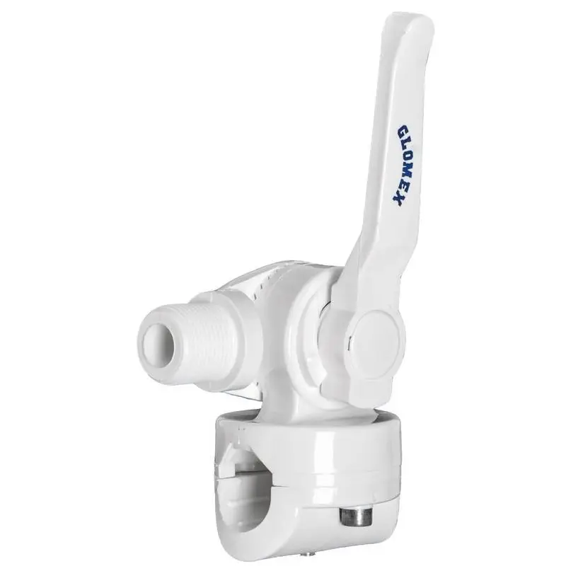 Base snodata in nylon per antenna Glomex con bloccaggio eccentrico, montaggio universale su tubi corrimano Ø 22/25 mm per VHF e GPS Offerta