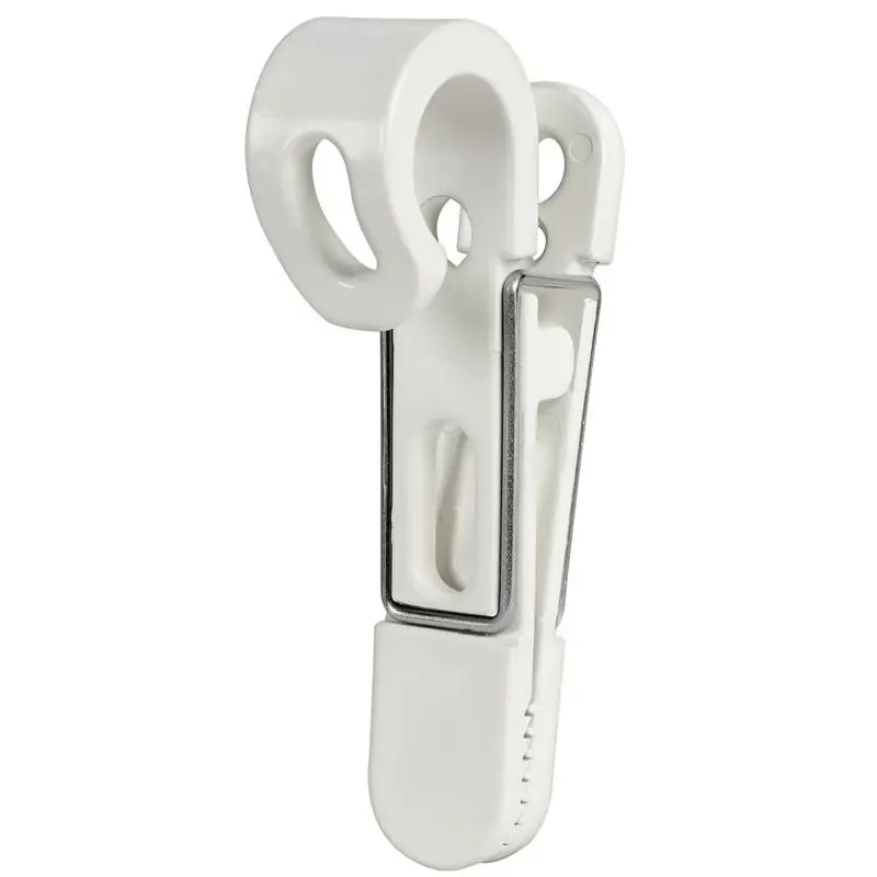 Clip Fissaggio Scatto 22/28 mm in Nylon Bianco per Nautica - Pratica e Resistente per Pulpito e Parete Super Prezzo