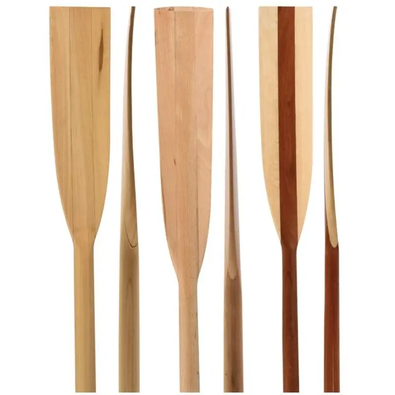 Remo in Mogano 2,45 m x 38 mm con Finitura a Specchio e Manicotto Portascalmo per Barche e Canoe - Osculati Novità
