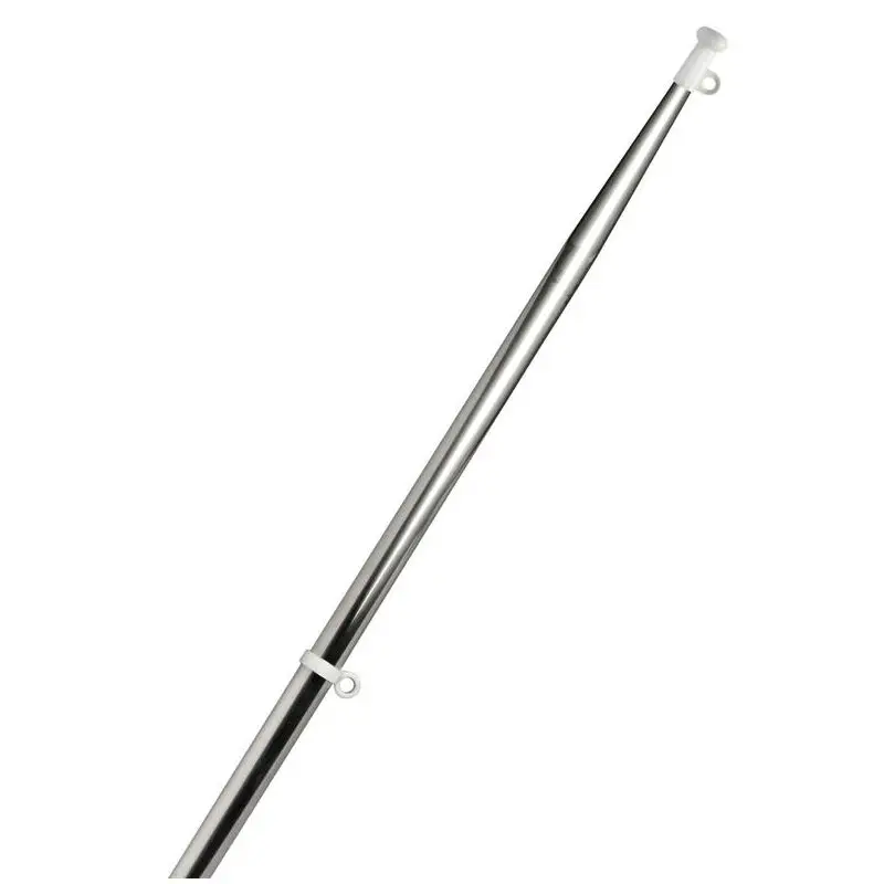 Spedizione Espresso Asta Inox Conificata Senza Base 60 cm per Barche - Alta Qualità Nautica Osculati in Acciaio Inox a Sezione Conificata