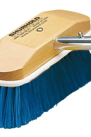 Spazzolone 8 Fibre Morbide Blu per Pulizia Nautica - Ideale per Parabrezza, Carena e Timoni Promozione