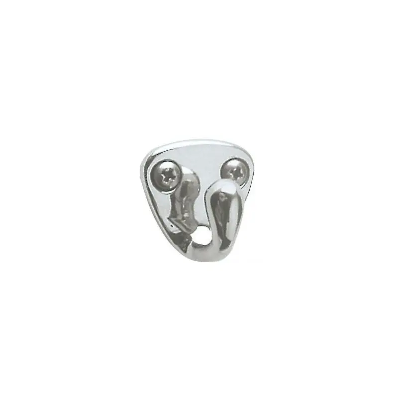 Gancio inox fuso 23x23 AISI 316 lucidato a specchio per utilizzo nautico Ultimissimo Modello