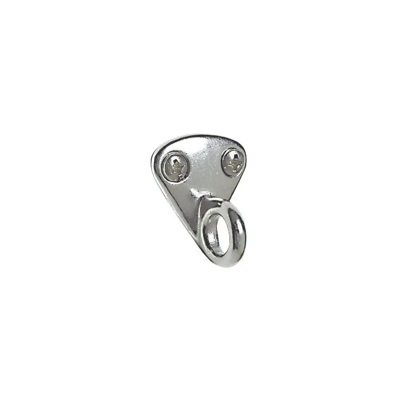 Economico Piastrina in acciaio inox AISI 316 27x30 mm per nautica e barche