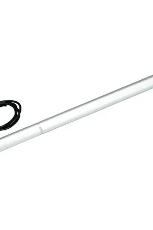 Professionale Sollevatore elettrico 24 V Uflex 300 mm - Capacità di sollevamento 65 kg, corpo in alluminio, stelo telescopico inox, impermeabile IP65, velocità 4 mm/sec a 12 V e 6 mm/sec a 24 V, montaggio singolo.