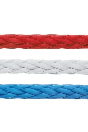 Cima Marlow Excel PS12 5 mm Rossa - Cima in Poliestere Pre-stirato a 12 Capi per Drizze, Scotte e Sistemi a Cascata, Facile da Impiombare Reso Gratuito