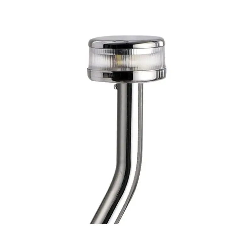 Prezzo Di Fabbrica Asta Evoled 360° angolata in inox da 60 cm per imbarcazioni fino a 20 m, conforme a COLREG72 e ABYC-C5.