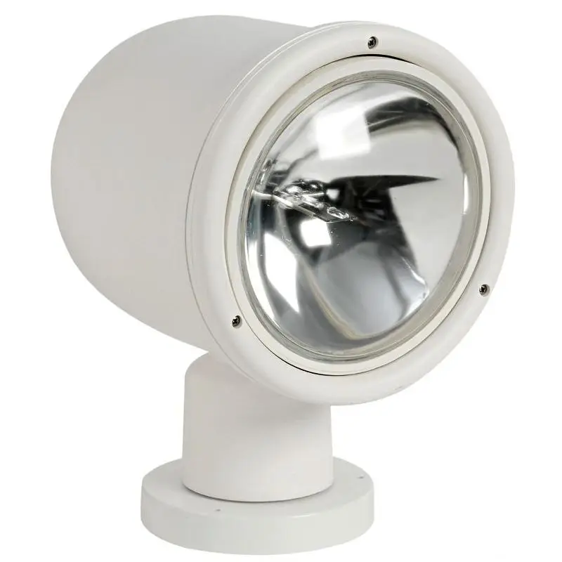 Soddisfatti O Rimborsati Faro Mega Xenon 12 V - Faro Nautico con Sorgente Xenon 55W e Carcassa in ABS Bianco UV Resistente per Illuminazione Potente e Duratura in Mare