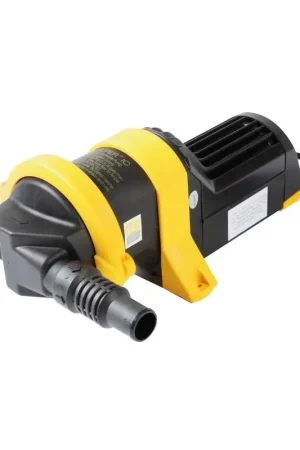 Pompa Sentina Whale Gulper IC 12 V - Autoadescante con Testa Orientabile, Alta Prevalenza, Pre-cablata e Attivazione Elettronica e Manuale, Conforme ISO15083 Nuova Collezione