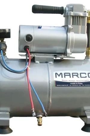 Compressore per Trombe 24 V Omologato RINA, Lloyd's Bureau Veritas - Utilizzo con Aria Compressa di Bordo o Compressore Dedicato Occasione