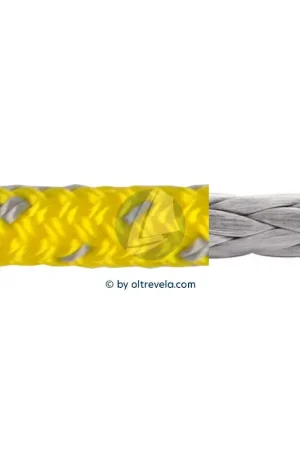 Subito Disponibile Doppia treccia POL16 T90 Ø5mm gialla