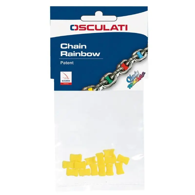 Super Prezzo Segna Catena 10 mm Verde per Nautica - Inserto in Plastica per Catena Calibrata, Marca 25 cm