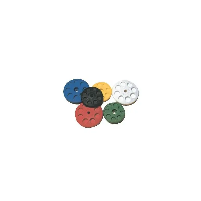Ultima Occasione Maniglia trapezio a disco 65 mm blu - Versatile fermo per cime in diverse colorazioni - Ideale per vela e nautica