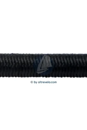 Elastico con calza nera in poliestere Ø3mm Consegna Rapida