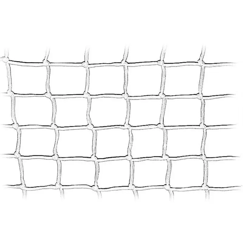 Esclusivo Rete battagliola bianca 600 mm x 30 m con bordatura per facile fissaggio e maglie quadre - ideale per la nautica e la vela.