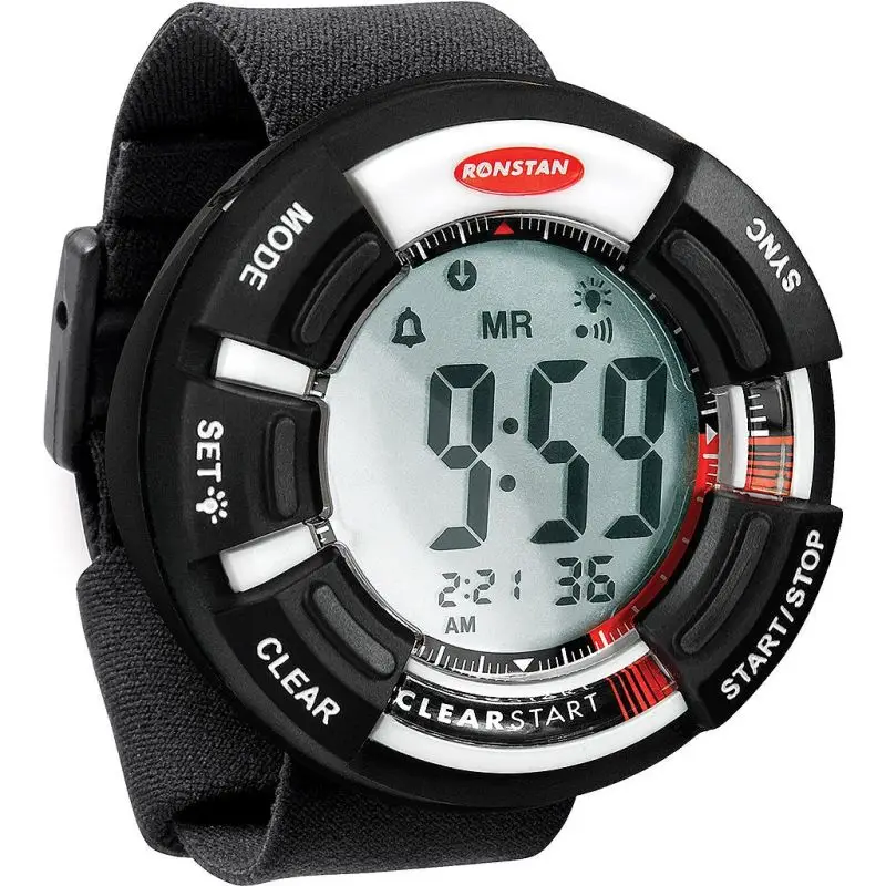 Novità Orologio da regata Ronstan Race Timer Clear Start™ - Funzioni avanzate ISAF, resistente all'acqua e agli urti, quadrante ampio, programmazione per competizioni veliche.