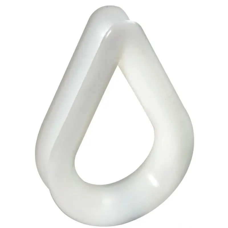 Redancia in nylon Ø 10 mm per protezione impiombature cavi tessili e inox - colore bianco Saldi