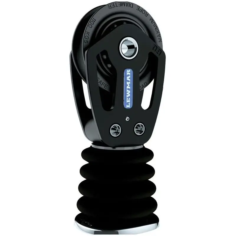 Spedito Oggi Bozzello HTX 50 Stand-Up Lewmar - Alta Performance e Resistenza per Vela e Nautica con Guance in Alluminio e Puleggia Scorrevole in Torlon