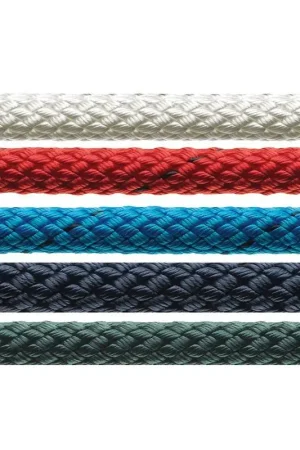 Soddisfatti O Rimborsati Cima Marlowbraid 14 mm Blu - Treccia in Poliestere Alta Tenacità per Drizze e Scotte Nautiche, Resistente e Facile da Impiombare