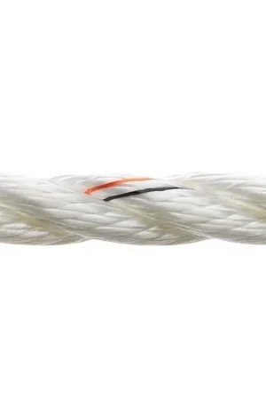 Cima MARLOW 3-Strand Pre-Stretched 12 mm in poliestere - ideale per drizze e Lazy Jack, alta resistenza all'abrasione e ai raggi UV, non assorbe acqua Compra Online