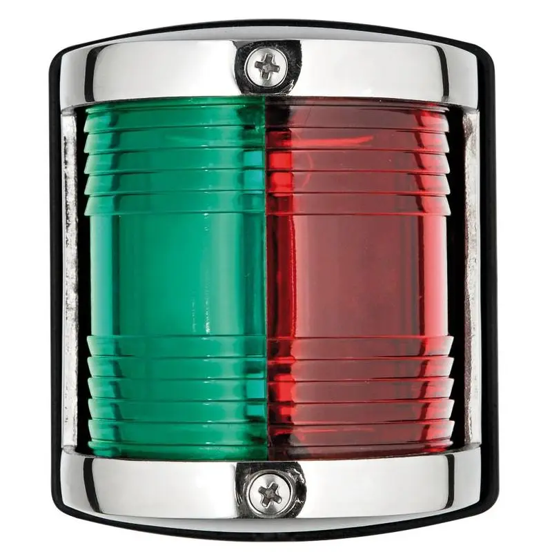 Promozione Esclusiva Luci di Via Utility 85 in Acciaio Inossidabile - Fanali U85 Inox Rosso/Verde Approvati RINA per Navigazione Nautica