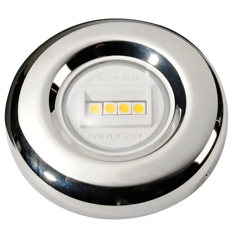 Ordina Subito Fanale di Via LED Sea-Dog in Acciaio Inossidabile AISI 304 - 12V, Certificato COLREG72 e ABYC-C5, Corpo in Policarbonato - Angolo di Illuminazione 135°