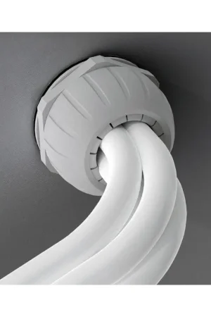 Passa paratia stagno per grandi cavi Scanstrut - Passaparatia 10 cavi x max 7 mm in nylon ad alta resistenza con guarnizione interna per installazione facile e sicura Ultime Pezzi