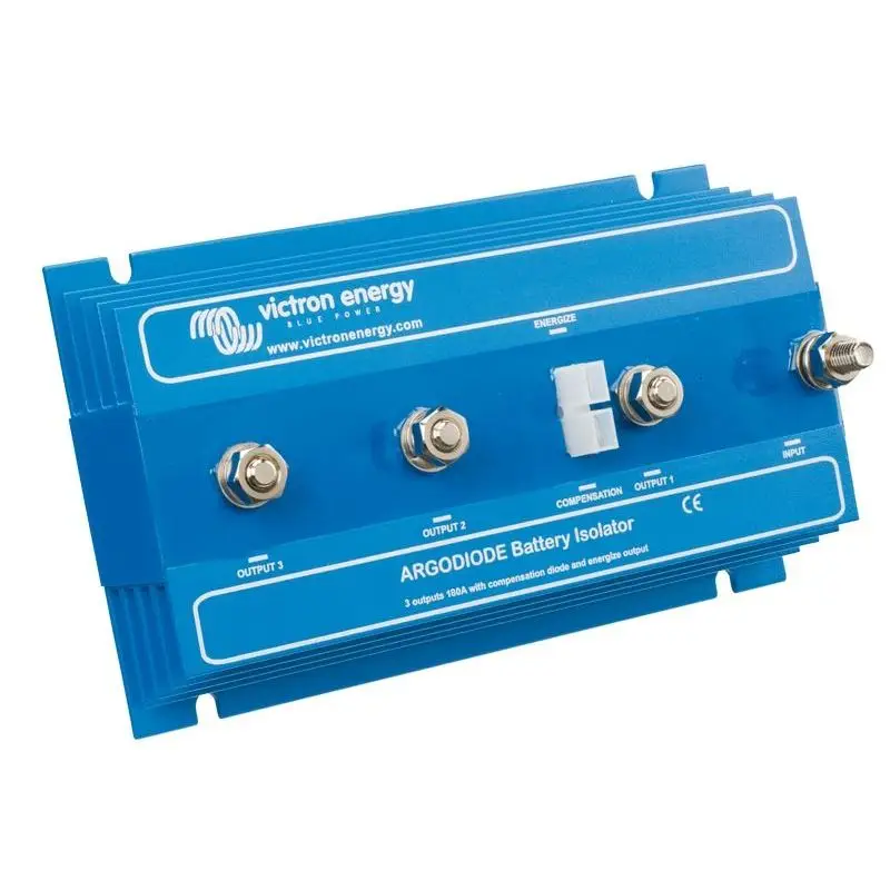 Ripartitore di carica Argodiode 3 x 180 A con Diodi Shottky a Bassa Caduta di Tensione - Victron Energy per Gestione Ottimale dell'Energia a Bordo Consegna Rapida
