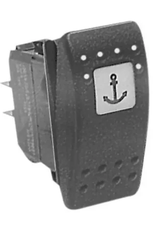 Interruttore impermeabile Carling Switch Contura II ON-ON con doppia illuminazione rossa 24V per barche - Dimensioni foro 21,5x36,8 mm, Max 20A a 12V e 15A a 24V. Acquista Ora