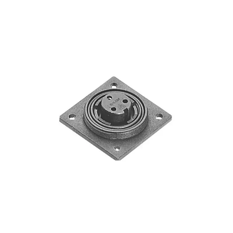 Presa da incasso per contatti femmina Bulgin a 9 poli con cappuccio stagno per nautica e barche Must-Have