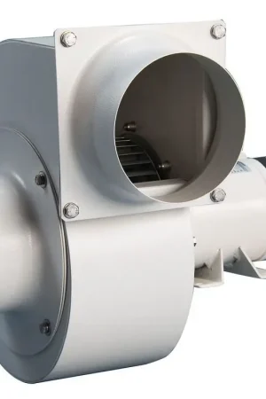 Spedito Oggi Ventilatore Centrifugo Nautico 24V 0,55 kW CEM Elettromeccanica con Flangia e Rete di Protezione - Aspiratore Centrifugo per Barche