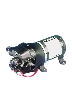 Autoclave Flojet 12 V 2,8 A - Pompa autoadescante a 4 valvole per nautica, resistente al funzionamento a secco e con sistema di bypass per protezione da sovrapressione Pagamento Sicuro