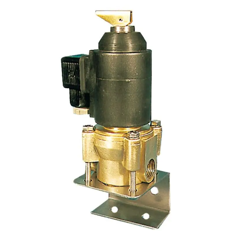 Elettrorubinetto PAOMAR per intercettazione carburante, comando elettrico a distanza, portata 600 litri/ora, tecnico patentato con connessione universale 12/24 volt, installazione versatile. Ultimissimo Modello