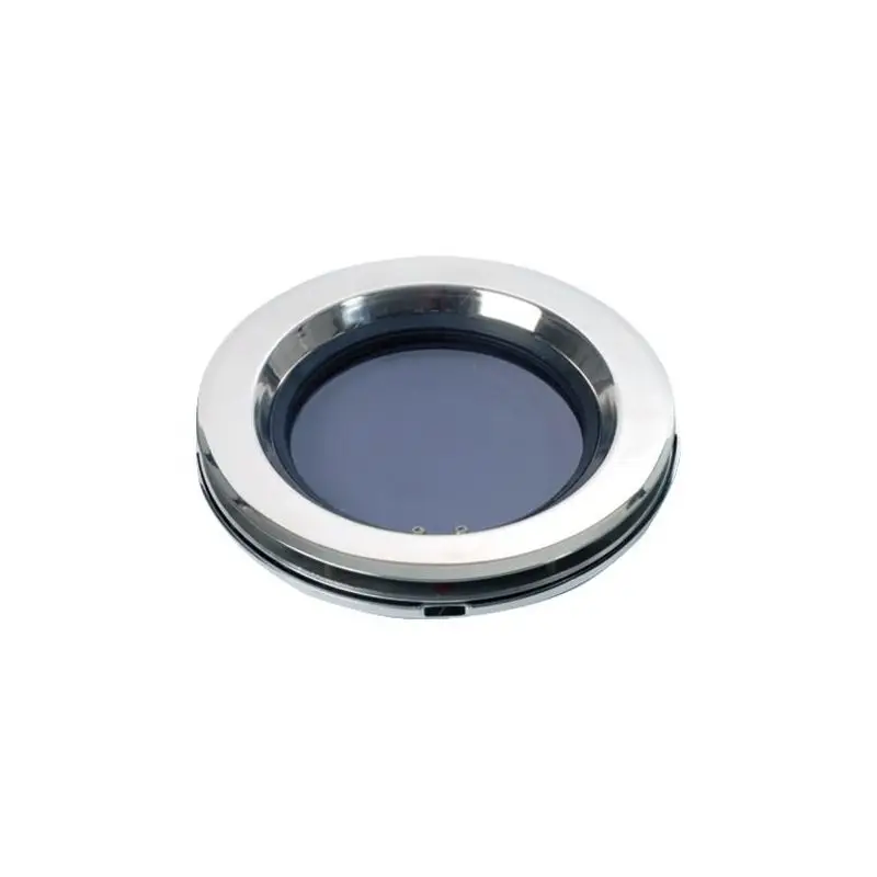 Occasione Imperdibile Oblò tondo in acciaio inox AISI 316 Lewmar Ø 300 mm con vetro fumé - Completo di controflangia ABS cromato e viti di montaggio - Apertura a 180° - Approvato CE categoria B Area 1