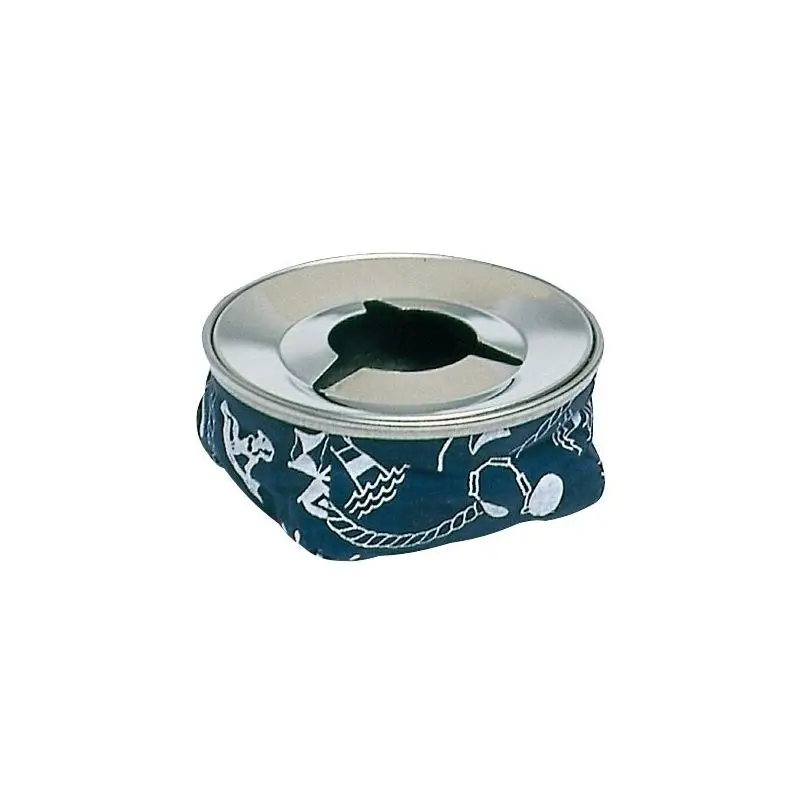 Posacenere Osculati in Acciaio Inox con Fondi in Piombini e Porta Sigarette - Elegante e Stabile per la Nautica Ultimissimo Modello