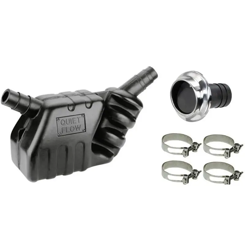 Non Perdere Kit Circuito Scarico Completo per GeneratorI Osculati - Marmitta, Scappamento e Fascette con Tubo Ø 40 mm per Nautica