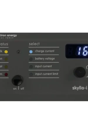 Prezzo Conveniente Caricabatteria VICTRON Skylla IP65 a microprocessore 24/35 - Carica multipla, resistente agli spruzzi, con controllo LCD e compatibilità CANbus per imbarcazioni