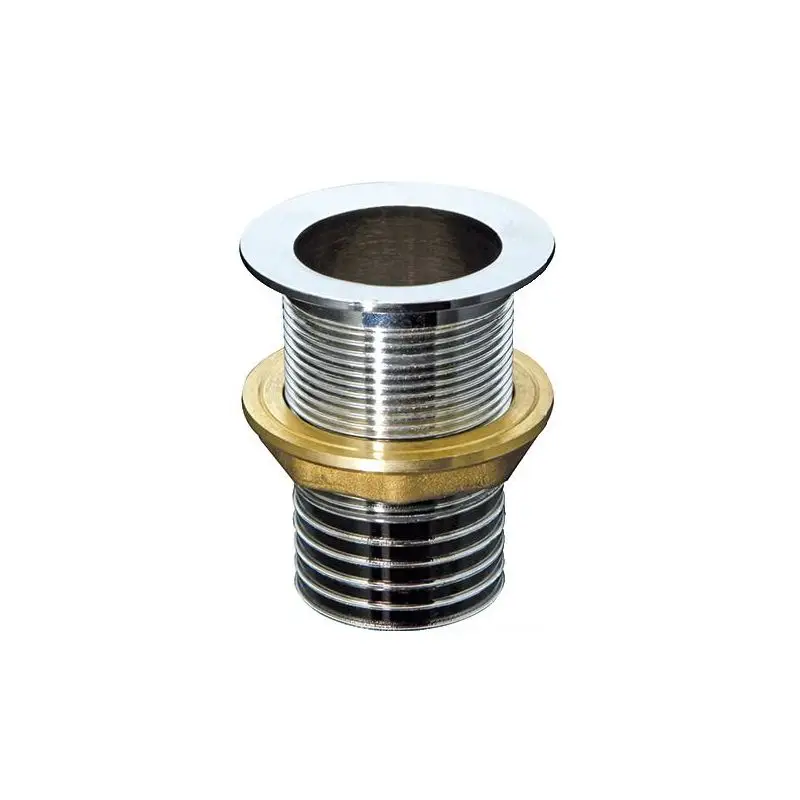 Boccola per Tappo ad Espansione in Ottone Cromato 50 mm con Portagomma per Barche - Osculati Promo Stagionale