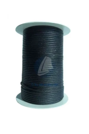 Bobina 100 metri Treccia DSK75 FULLDY a spire strette Ø8mm grigio scuro Soddisfatti O Rimborsati