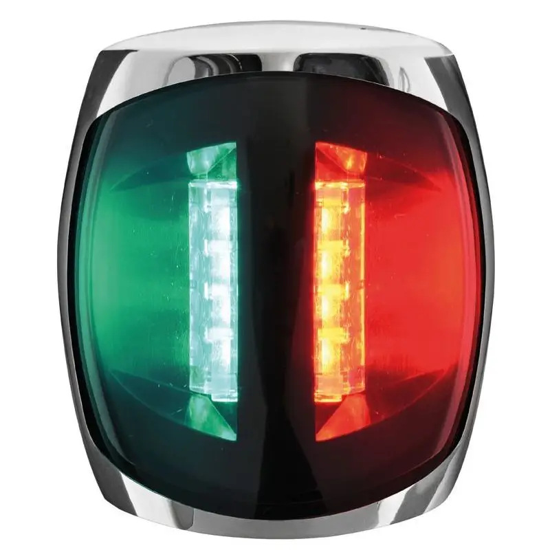 Fanale di via Sphera III in acciaio inox bicolore per imbarcazioni fino a 20 m - Certificato COLREG72 Offerta Del Giorno