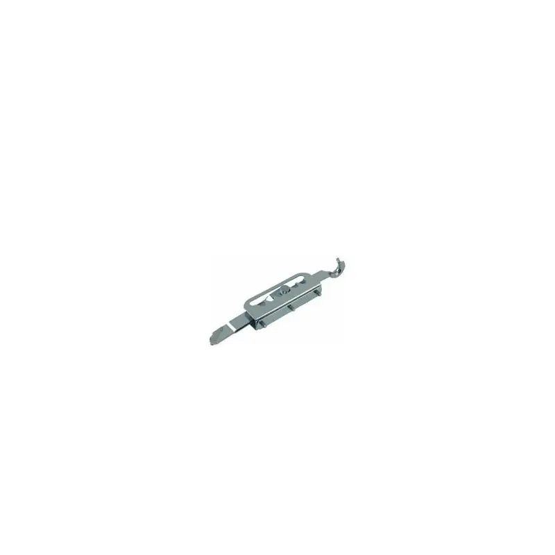 Miglior Prezzo Tenditore a leva Allen con denti per regolazione e base piatta - 6 regolazioni, placca inferiore 16x2mm, peso 193g