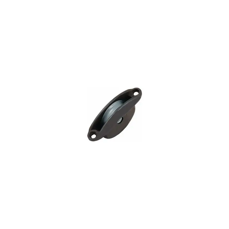 Affare Rinvio ad incasso Allen con puleggia Ø38mm in acetal - Peso 34g, dimensioni corpo 52x15mm, distanza fori 65mm per una navigazione fluida e sicura.