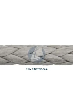 Treccia Dyneema DSK78 COMPACT per kitesurf Ø4mm grigia Più Venduto
