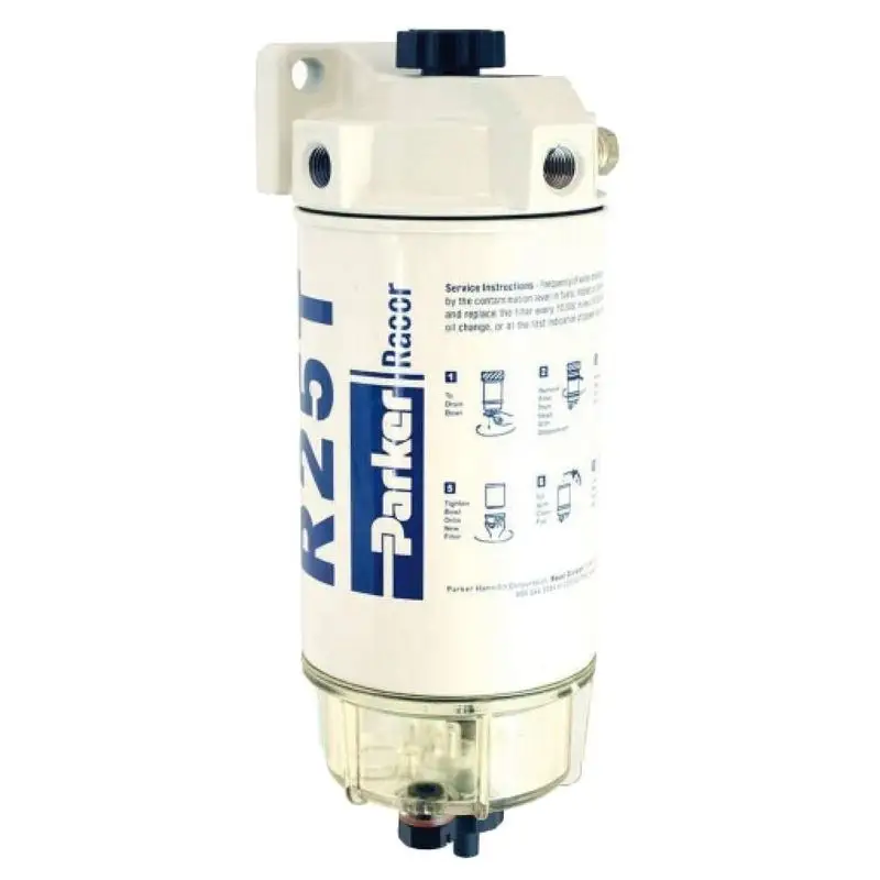 Filtro Separatore Acqua/Carburante Racor 170 l/h per Gasolio con Cartuccia da 10 Micron - Disponibile anche con Cartuccia da 30 Micron Spedito Oggi