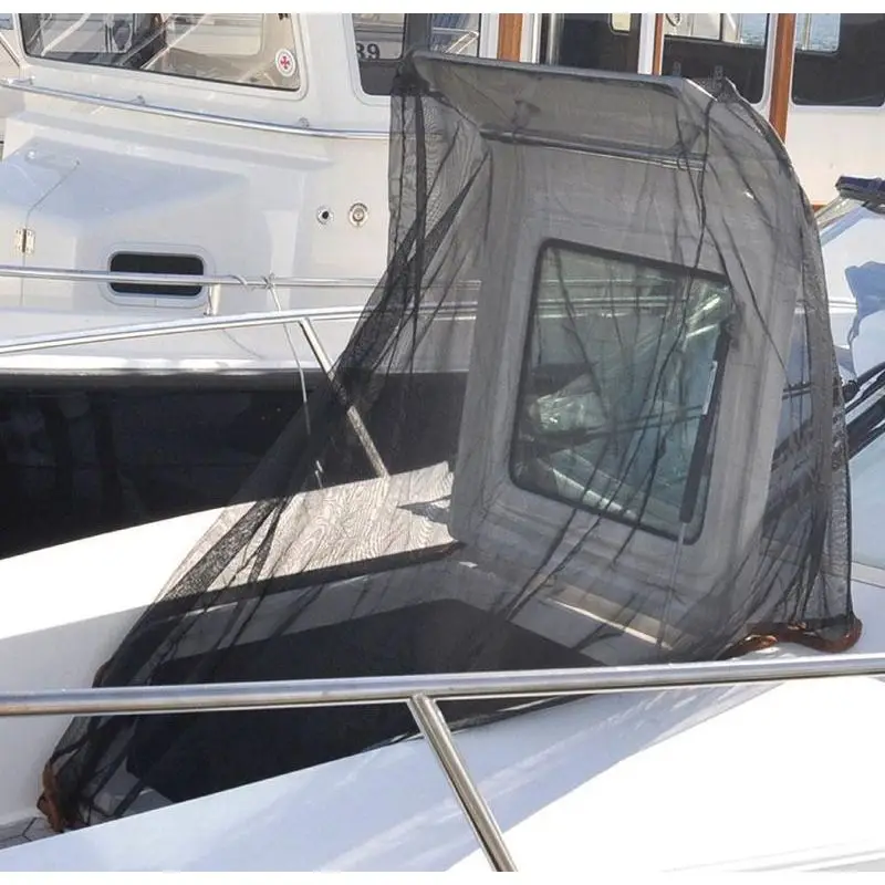 Telo Antizanzare per Entrata Nautica 700 x 1200 mm con Fissaggio Istantaneo per Passauomo - Protezione Efficace contro gli Insetti per Imbarcazioni Consegna Rapida