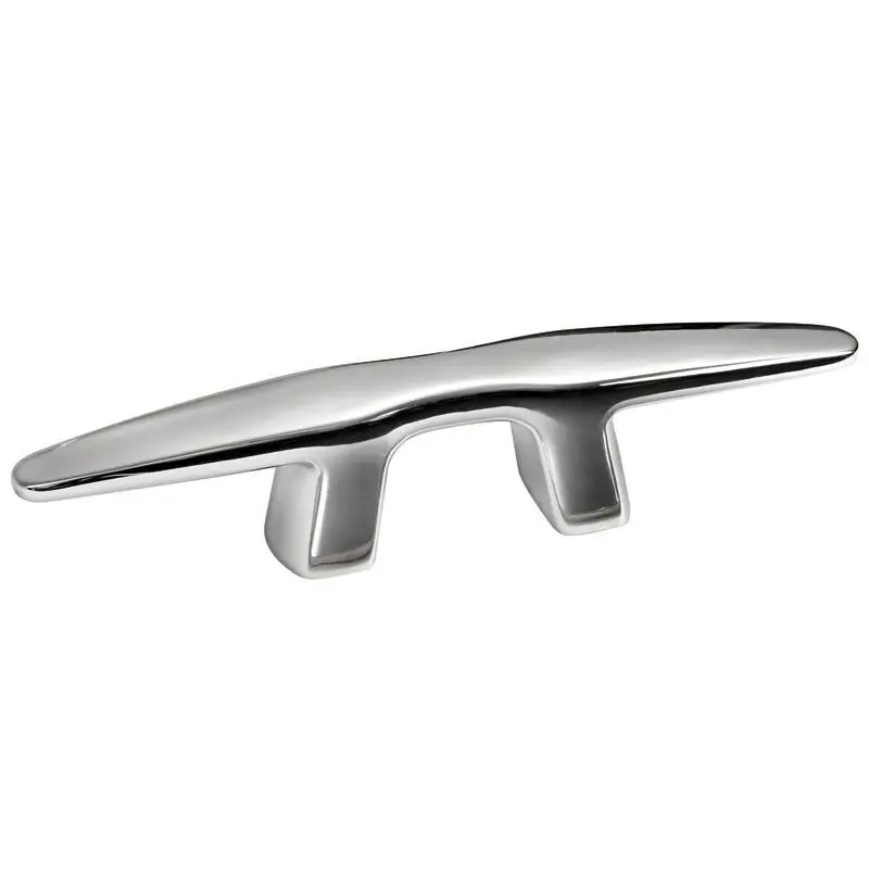 Bitta Silhouette 380 mm in acciaio inox AISI 316 lucidato a specchio per barche e nautica Consegna Rapida