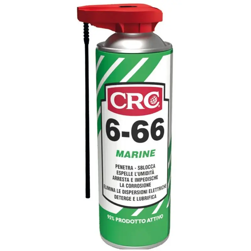Saldi Antiossidante CRC 6-66 200ml - Protezione Avanzata per Barche e Nautica, Rimuove Umidità e Resiste all'Acqua