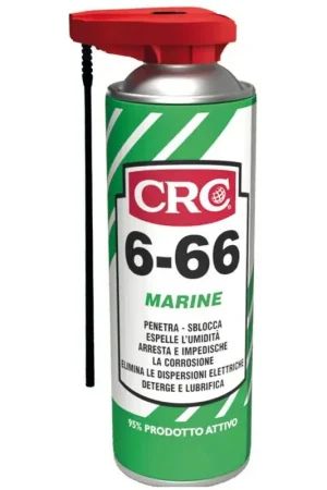 Promozione Antiossidante CRC 6-66 400ml - Protezione dall'Ossidazione, Rimozione dell'Umidità e Resistenza all'Acqua per Barche e Nautica
