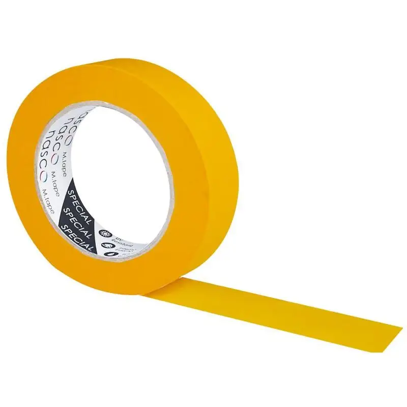 Super Prezzo Nastro in carta di riso giapponese resistente ai raggi UV 50x50 mm, adesivo acrilico delicato per alte temperature, resistenza fino a 150°C e 60 giorni all'esterno.