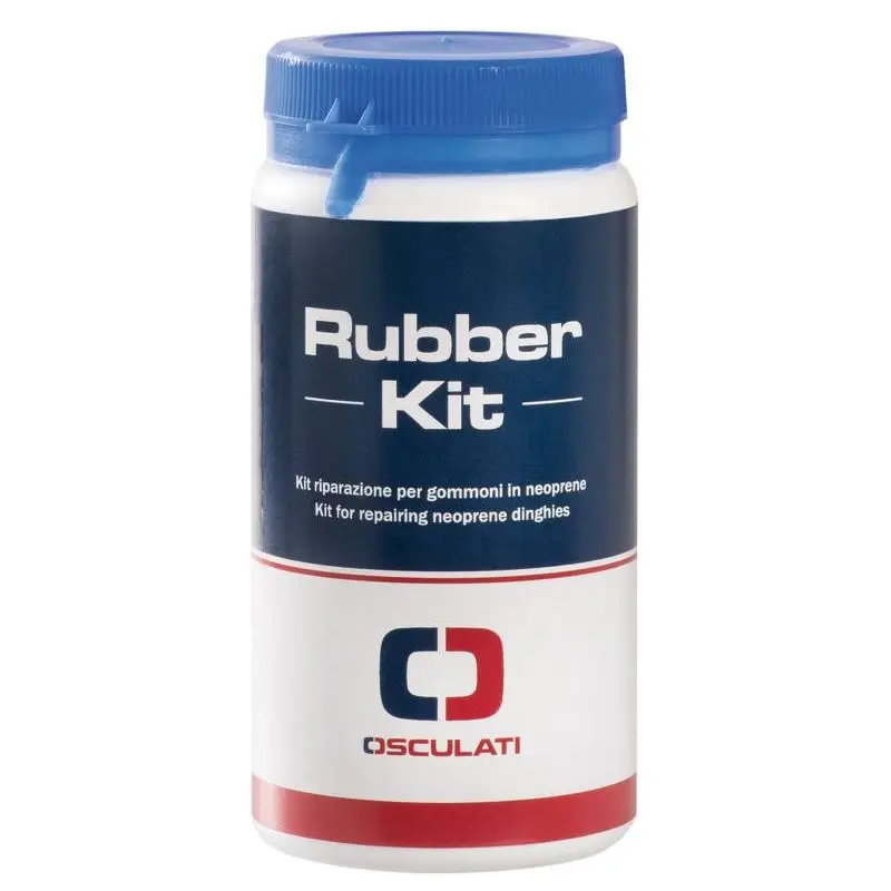 Kit di Riparazione per Neoprene Rubber Neptune Grey RAL 6021 - Confezione Stagna con Mastice, Pezzuole Diverse e Istruzioni per l'Uso Offerta