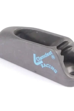 Verticale Chiuso Corto Mini in Alluminio Anodizzato Nero per Cima 3-6 mm - ClamCleat Prezzo Ridotto